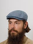 Кепка STETSON арт. 6192501 IVY CAP SILK (светло-синий)
